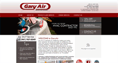 Desktop Screenshot of garyair.com